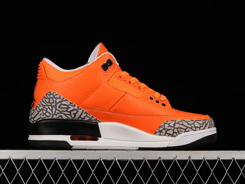 All categories Air Jordan Jordan series basketball shoes Air Jordan 3 Air Jordan 3 Retro "Orange" AJ3 Joe 3 cement orange CT8532-801